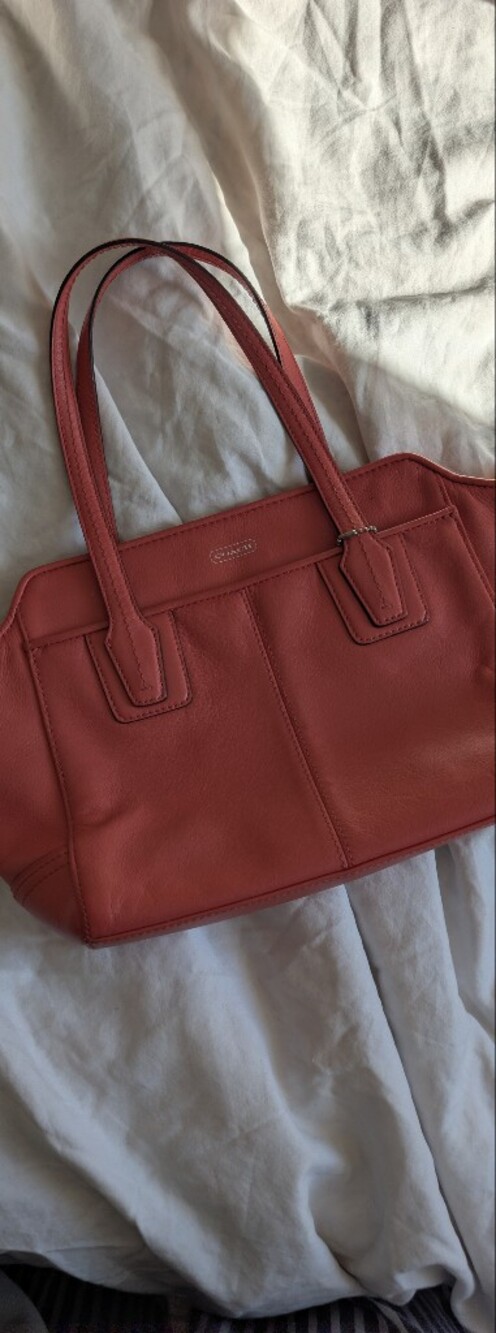 Coach Rare 90s Pebbled Leather Minito Tote Bag
